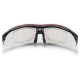 Rockbros 10001 polarizing cycling glasses - black and red