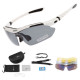 Rockbros 10002 polarizing cycling glasses - white