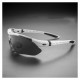 Rockbros 10002 polarizing cycling glasses - white