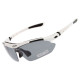 Rockbros 10002 polarizing cycling glasses - white