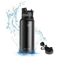 Rockbros 35210029001 thermal bottle for bicycle drinks 550 ml - black