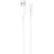 Dudao L4SL USB-A / Lightning 2A cable 1m - white