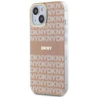 Dkny IML Mono & Stripe MagSafe case for iPhone 15 / 14 / 13 - pink