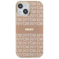 Dkny IML Mono & Stripe MagSafe case for iPhone 15 / 14 / 13 - pink