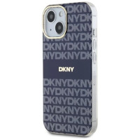 Dkny IML Mono & Stripe MagSafe case for iPhone 15 / 14 / 13 - blue
