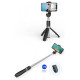 Tech-Protect L01S Bluetooth Selfie Stick with Tripod up to 70cm - Black