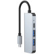 Tech-Protect HUB Tech-Protect V2 4in1 USB-C - USB-A 3.0 / USB-A 2.0 / USB-C / HDMI - gray
