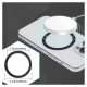 Tech-Protect MagMat MagSafe magnetic ring universal - black / silver (2 pcs.)
