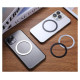 Tech-Protect MagMat MagSafe magnetic ring universal - black / silver (2 pcs.)