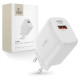 Tech-Protect C20W charger USB-C PD 20W / USB-A QC 3.0 - white