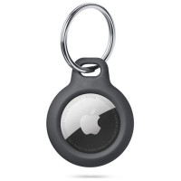 Tech-Protect Rough Case for Apple AirTag with Ring - Black