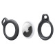 Tech-Protect Rough Case for Apple AirTag with Ring - Black