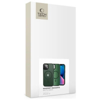 Tech-Protect MagMat MagSafe iPhone 13 Case - Matte Green