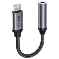 Tech-Protect UltraBoost Lightning / 3.5mm mini jack adapter - black
