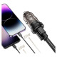 Tech-Protect CC45W Car Charger USB-C PD 45W / USB-A QC 3.0 - Black