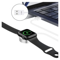 Tech-Protect UltraBoost Magnetic Inductive Charger with USB-A Connector for Apple Watch 1.2m - White
