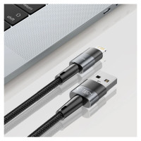 Tech-Protect UltraBoost Lightning / Lightning cable 12W 2.4A 0.25m - gray