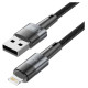 Tech-Protect UltraBoost Lightning / Lightning cable 12W 2.4A 0.25m - gray