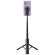 Tech-Protect L06S Bluetooth magnetic selfie stick with MagSafe, remote control, tripod up to 82cm and 360 head - black