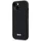 Dkny 3D Rubber Repeat Pattern case for iPhone 15 Plus - black