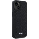 Dkny 3D Rubber Repeat Pattern case for iPhone 15/14/13 - black