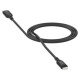 Zagg Mophie Essentials Lightning to USB-C Cable 1m - Black