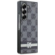 Dkny Checkered Pattern Printed Stripes case for Samsung Galaxy Z Fold 6 - black