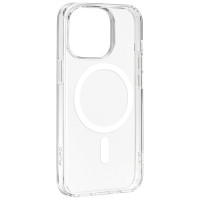 Puro Lite Mag MagSafe Silicone Case for iPhone 15 Pro Max - Transparent