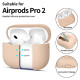Tech-Protect Silicone Case for Apple AirPods Pro 1 / 2 - Beige