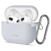 Tech-Protect Silicone Hook Case for Apple AirPods 3 - Gray