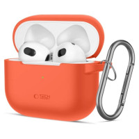 Tech-Protect Silicone Hook Case for Apple AirPods 3 - Orange