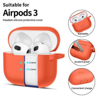 Tech-Protect Silicone Hook Case for Apple AirPods 3 - Orange