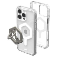 UAG Plyo Magsafe Case with Magnetic Ring Stand for iPhone 16 Pro Max - Titanium