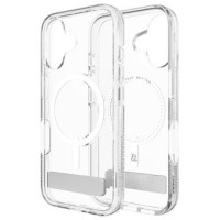 Zagg Crystal Palace Snap Kickstand MagSafe Case for iPhone 16 - Clear