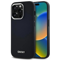Dkny Plain Logo MagSafe iPhone 14 Pro Case - Black