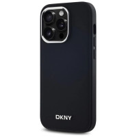 Dkny Plain Logo MagSafe iPhone 14 Pro Case - Black