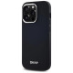 Dkny Plain Logo MagSafe iPhone 14 Pro Case - Black