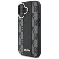 Dkny Checkered Pattern Magsafe iPhone 16 Case - Black