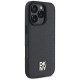 Dkny Repeat Pattern Stack Logo MagSafe iPhone 16 Pro Case - Black