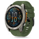 Tech-Protect Silicone Line Strap for Garmin Fenix 5X / 5X Plus / 6X / 6X Pro / 7X / 8 (51 mm) - Green