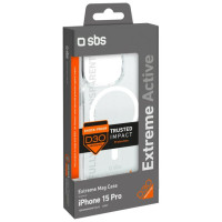 SBS D3O MagSafe Case for iPhone 15 Pro - Clear