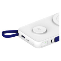 3Mk Protection Powerbank 3mk PastelUp 10,000mAh 22.5W USB 1A1C - white