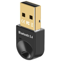 Wozinsky Mini Bluetooth 5.4 Adapter Wozinsky WUSB54YS USB-A Receiver Transmitter for Computer - Black