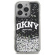 Dkny DKHCP16LLBNAEK iPhone 16 Pro 6.3" black/black hardcase Liquid Glitter Arch Logo