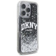 Dkny DKHCP16LLBNAEK iPhone 16 Pro 6.3" black/black hardcase Liquid Glitter Arch Logo