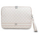Dkny Sleeve Checkered Pattern Printed Stripes 14" Laptop Case - Pink