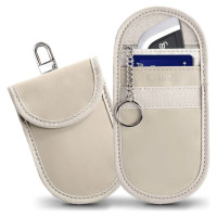 Tech-Protect KLR100 RFID Blocking Car Key Case - Beige