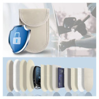 Tech-Protect KLR100 RFID Blocking Car Key Case - Beige