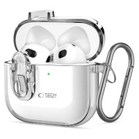 Tech-Protect Slim Hook Case for AirPods 4 - Clear