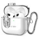 Tech-Protect Slim Hook Case for AirPods 4 - Clear